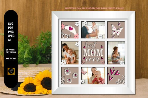 Download Mother's Day 3D Shadow Box / Photo Frame - Mother's day 3d shadow box Collection