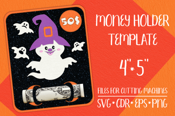 Download Halloween Ghost Card | Money Holder - Premium Resources